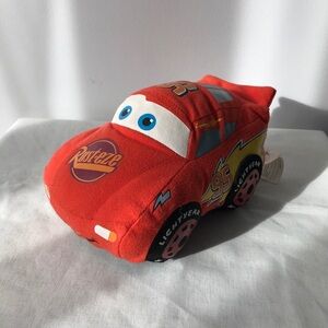Disney Cars Lightning McQueen Red Plush Vehicle